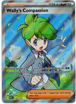 Pokemon - Mega Evolution Wally's Compassion 176/132 NM - Image 1
