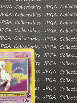 MEW Black Star Promo WOTC Pokemon number 8 Vintage - Image 4