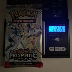 VERY HEAVY! 22.55g Prismatic Evolutions Pokemon TCG Booster Pack (SEALED)✅ - Image 1