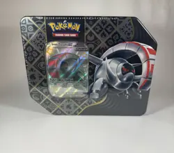 Pokemon Scarlet & Violet Paldean Fates Iron Treads Tin TCG Sealed - Image 1