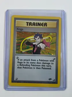 Koga (19) Gym Challenge #019 (2000) Holo LP Pokemon - Image 1