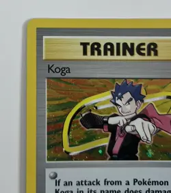Koga (19) Gym Challenge #019 (2000) Holo LP Pokemon - Image 4