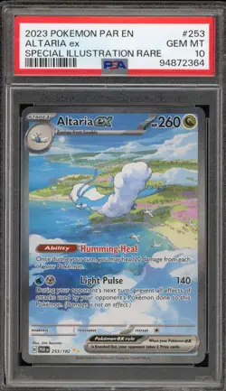 Pokemon Altaria ex Paradox Rift Special Illustration Rare #253 PSA 10 Gem Mint - Image 1