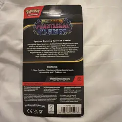 Pokemon TCG: Mega Evolution Phantasmal Flames Blister Pack BRAND NEW SEALED - Image 2