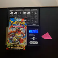 22.63g VERY HEAVY Mega Evolution Pokemon Sealed Booster Pack New SIR/HRU - Image 1
