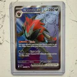 N's Zoroark ex 175/159 Pokemon Scarlet & Violet Journey Together Ultra Rare - Image 1