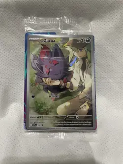 N’s Zorua 189 Holo - SV Journey Together Black Star Promo - Sealed - Pokemon TCG - Image 1
