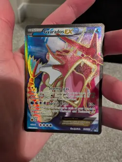 Gyarados EX Full Art 114/122 Pokemon Fates Collide PSA 10 Contender!! - Image 1