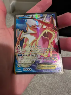 Gyarados EX Full Art 114/122 Pokemon Fates Collide PSA 10 Contender!! - Image 2
