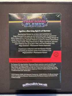Pokemon Mega Evolution Phantasmal Flames Sealed Booster Bundle 6 Booster Packs - Image 4