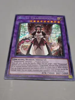 House Dragonmaid MYFI-EN022 Secret Rare 1st Edition Yugioh TCG NM - Image 1