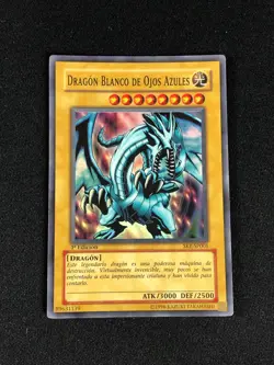 YUGIOH BLUE EYES WHITE DRAGON SKE-SP001 1ST SUPER PLAY/EDGEWARE SPANISH - Image 1