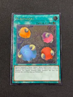 Yugioh Scapegoat OP08-EN003 Ultimate Rare LP+ - Image 1