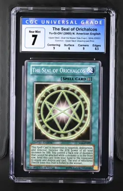 Yu-Gi-Oh! The Seal of Orichalcos SEAL-EN001 2005 UDE Duel the Master CGC 7 - Image 1