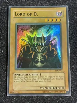 Yugioh Lord of D. SDK-041 Flute of Summoning Dragon SDK-042 Wavy Faded - Image 5