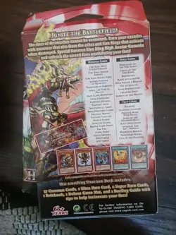 Yu-Gi-Oh Onslaught of The Fire Kings 1st Edition Structure Deck - Image 2