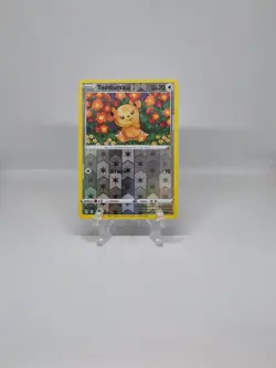126/203 TEDDIURSA | COMMON REVERSE HOLO | EVOLVING SKIES POKEMON CARD - Image 1