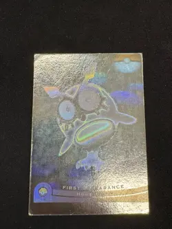 POKEMON - Hoothoot Topps the Movie 2000 #6 Holo Foil First Appearance Card - Image 1