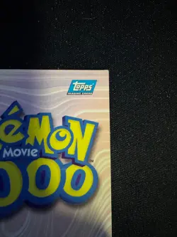 POKEMON - Hoothoot Topps the Movie 2000 #6 Holo Foil First Appearance Card - Image 4