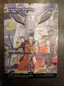 Wild Rose Rebellion / Counterspell : MTG : Final Fantasy #0004 / NM - Image 1