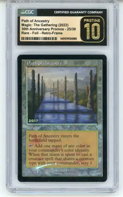 Path of Ancestry #25 - Magic: The Gathering 30th Anniversary Promos - CGC P10 - Image 1