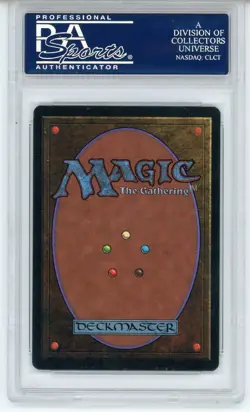 Merfolk of the Pearl Trident - Magic the Gathering Beta - PSA 9 - Image 2