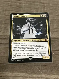 MTG Universes Beyond: Spider-man Mister Negative 0135 NM Mythic - Image 1