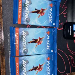 MTG Avatar Commander Bundle Lands Pack + 9 Play Boosters, & Click wheel counter - Image 5