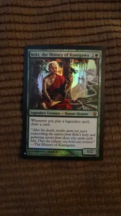 Magic: the Gathering / MtG Foil Reki, the History of Kamigawa x1 Mystery Booster - Image 1