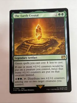 The Earth Crystal Final Fantasy #184 Rare - Image 1
