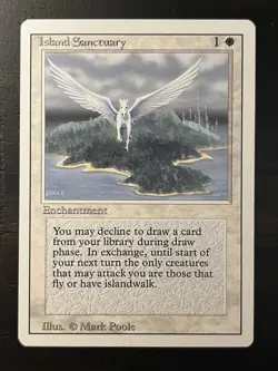 Magic the Gathering ~ MTG ~ 1x Island Sanctuary ~ 3rd Edition ~ M/NM ~ REVISED - Image 1