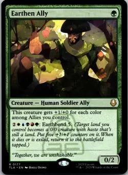 Earthen Ally R Avatar: The Last Airbender 177 NM - Image 1