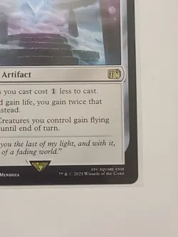 The Wind Crystal - Non-foil - FINAL FANTASY (FIN) - 0043 - MTG - NM - Image 4
