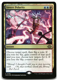 MTG Invert Polarity FOIL R Modern Horizons 3 190 LP - Image 1