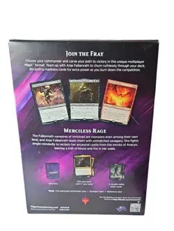 🔥MTG 1x Merciless Rage Commander 2019 Deck - Image 2