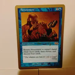 ATTUNEMENT --- MTG -- WORLDS CHAMPS BRUSSELS 2000 --- LP - Image 1