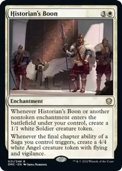 MTG Historian's Boon Commander: Dominaria United 021/048 NM - Image 1