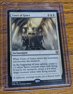 MTG Court of Grace Commander Legends LP X1 Magic The Gathering - Image 1