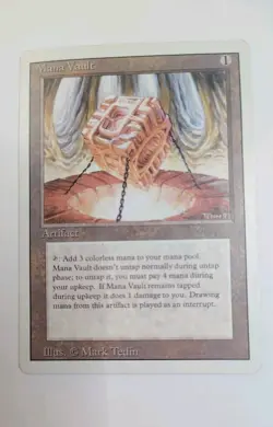 MTG - Mana Vault - Revised - LP - Magic The Gathering - Image 1