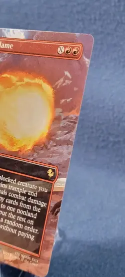 Duelist's Flame (Borderless) 452 Rare MTG Commander Final Fantasy FIC ?? - Image 2