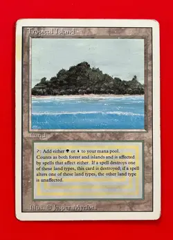 MTG - Tropical Island - Revised - Image 1