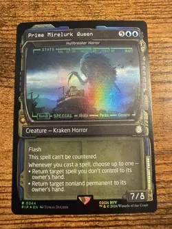 MTG Magic The Gathering Prime Mirelurk Queen Showcase Hullbreaker Horror FOIL! - Image 1