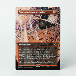 Weapons Manufacturing (Borderless) (Regular) - Edge of Eternities (EOE) NM - Image 1