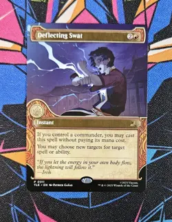 Deflecting Swat NM Showcase MTG Avatar The Last Airbender TLE Unplayed Magic - Image 1