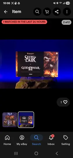 Secret Lair Playstation NON-Foil God of War:Greek - SHIPS FAST NEW AND SEALED - Image 1