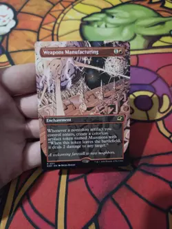 Weapons Manufacturing (Borderless) Edge of Eternities MTG MINT - Image 1