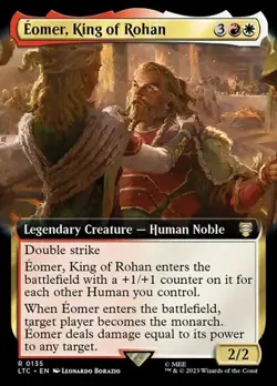 Eomer, King of Rohan - Extended Art LTC NM MTG - Image 1