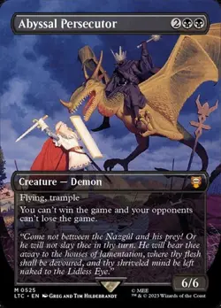 Abyssal Persecutor - Extended Art LTC NM MTG - Image 1