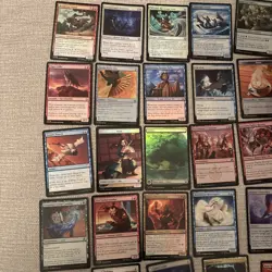 Magic The Gathering 199 Card Lot Avatar Foil Extended Art Borderless Gold Stamp - Image 2