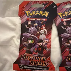Pokemon TCG Destined Rivals Booster Packs x10 (factory sealed) - Image 2